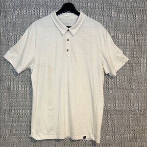 Patagonia‎ Essential Lightweight Polo Shirt - Cream/Off-White